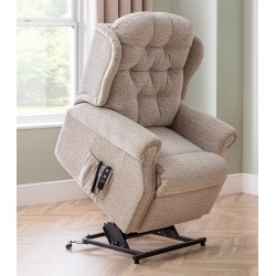 Woburn Single Motor Lift & Tilt Recliner Chair Zero VAT - STANDARD - 5 Year Guardsman Furniture Protection Included For Free!
