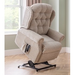 Woburn Dual Motor Riser Recliner Chair Zero VAT - PETITE - 5 Year Guardsman Furniture Protection Included For Free!