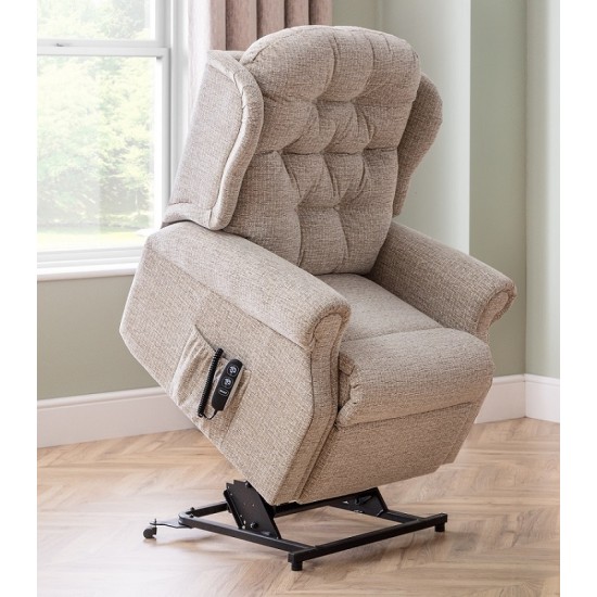 Woburn Dual Motor Riser Recliner Chair Zero VAT - STANDARD - 5 Year Guardsman Furniture Protection Included For Free!