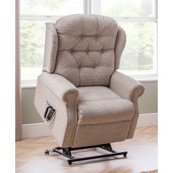 Woburn Single Motor Riser Recliner Chair Zero VAT - COMPACT - 5 Year Guardsman Furniture Protection Included For Free!