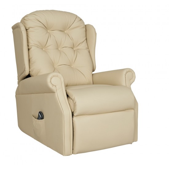Woburn Single Motor Lift & Tilt Recliner Chair Zero VAT - PETITE - 5 Year Guardsman Furniture Protection Included For Free!