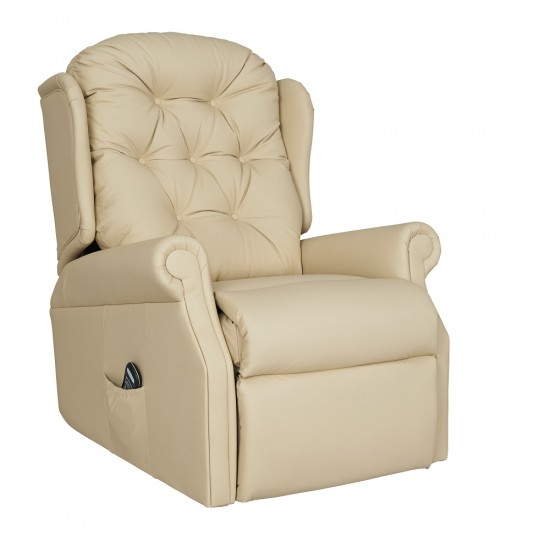 Woburn Single Motor Riser Recliner Chair Zero VAT - COMPACT - 5 Year Guardsman Furniture Protection Included For Free!