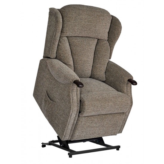 Canterbury Single Motor Riser Recliner Chair Zero VAT - GRANDE - 5 Year Guardsman Furniture Protection Included For Free!