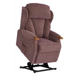 Canterbury Single Motor Riser Recliner Chair Zero VAT - PETITE - 5 Year Guardsman Furniture Protection Included For Free!