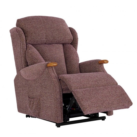 Canterbury Single Motor Riser Recliner Chair Zero VAT - PETITE - 5 Year Guardsman Furniture Protection Included For Free!