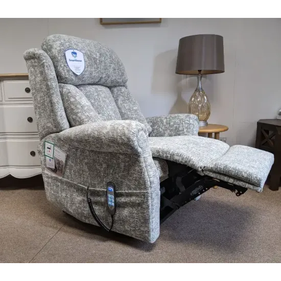 SHOWROOM CLEARANCE ITEM - RISER RECLINER - Celebrity Ashfield Petite Triple Motor Cloud Zero Lift and Tilt Recliner