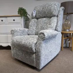 SHOWROOM CLEARANCE ITEM - RISER RECLINER - Celebrity Ashfield Petite Triple Motor Cloud Zero Lift and Tilt Recliner