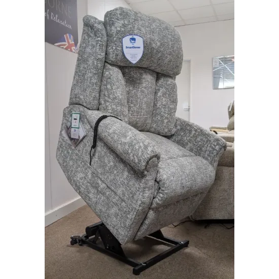 SHOWROOM CLEARANCE ITEM - RISER RECLINER - Celebrity Ashfield Petite Triple Motor Cloud Zero Lift and Tilt Recliner