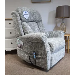 SHOWROOM CLEARANCE ITEM - RISER RECLINER - Celebrity Ashfield Petite Triple Motor Cloud Zero Lift and Tilt Recliner