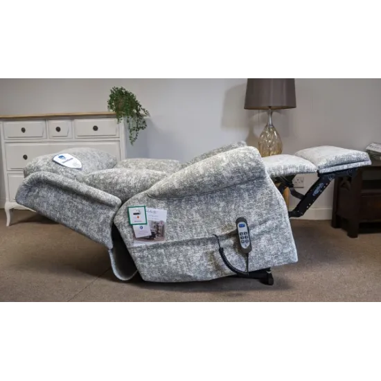 SHOWROOM CLEARANCE ITEM - RISER RECLINER - Celebrity Ashfield Petite Triple Motor Cloud Zero Lift and Tilt Recliner