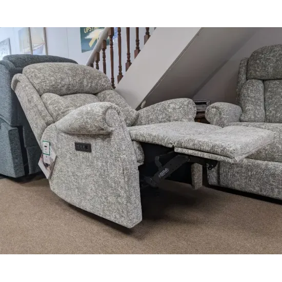 SHOWROOM CLEARANCE ITEM - Celebrity Ashfield 3 Seater Sofa & Power Recliner Recliner