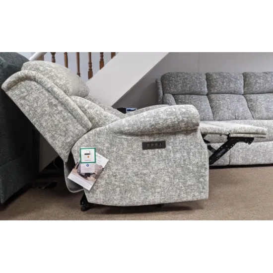 SHOWROOM CLEARANCE ITEM - Celebrity Ashfield 3 Seater Sofa & Power Recliner Recliner