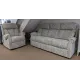 SHOWROOM CLEARANCE ITEM - Celebrity Ashfield 3 Seater Sofa & Power Recliner Recliner
