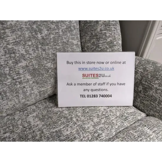 SHOWROOM CLEARANCE ITEM - Celebrity Ashfield 3 Seater Sofa & Power Recliner Recliner