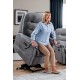 Hollingwell Single Motor Riser Recliner Chair Zero VAT - PETITE - 5 Year Guardsman Furniture Protection Included For Free!