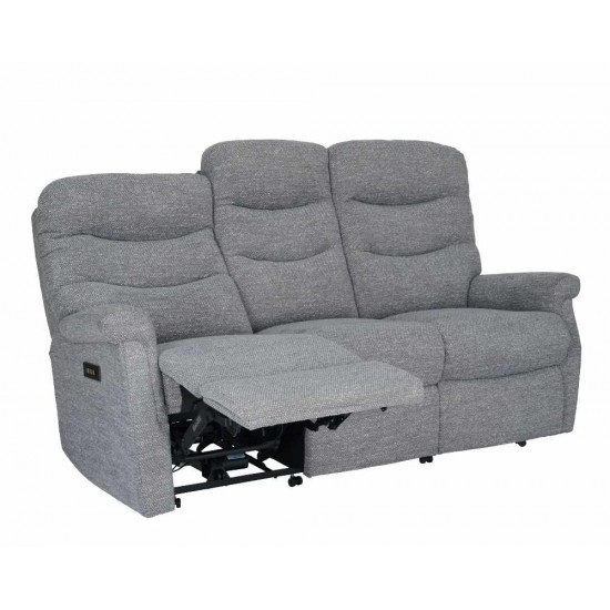 Hollingwell Standard 3 Seater Single Motor Power Recliner Sofa - 5 Year Guardsman Furniture Protection Included For Free!