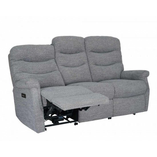 Hollingwell Standard 3 Seater Dual Motor Power Recliner Sofa - 5 Year Guardsman Furniture Protection Included For Free!