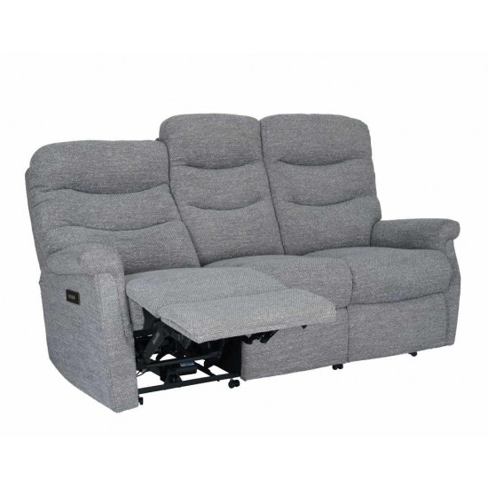 Hollingwell Standard 3 Seater Single Motor Power Recliner Sofa - 5 Year Guardsman Furniture Protection Included For Free!