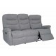 Hollingwell Standard 3 Seater Single Motor Power Recliner Sofa - 5 Year Guardsman Furniture Protection Included For Free!