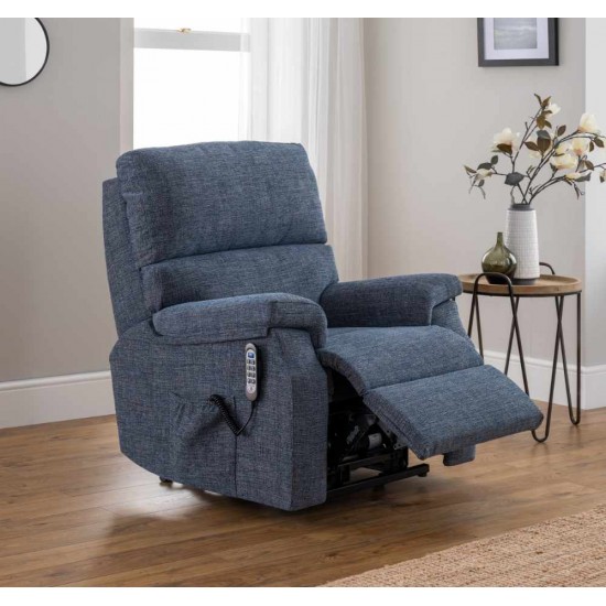 Newstead Single Motor Riser Recliner Chair Zero VAT - 5 Year Guardsman Furniture Protection Included For Free!