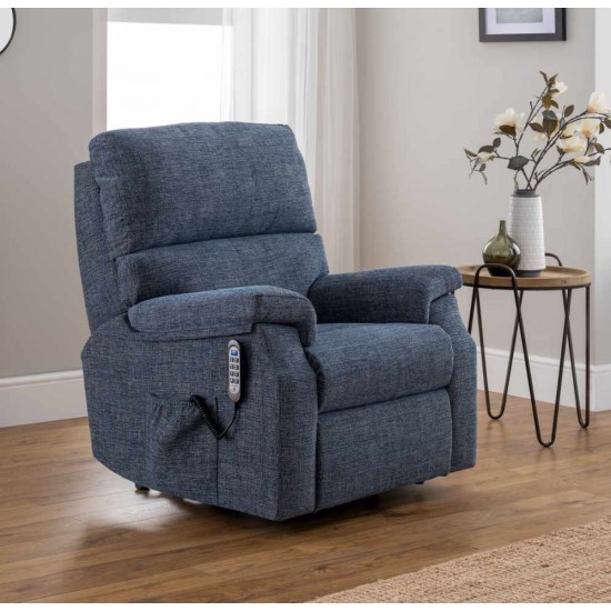 Newstead Single Motor Riser Recliner Chair Zero VAT - 5 Year Guardsman Furniture Protection Included For Free!