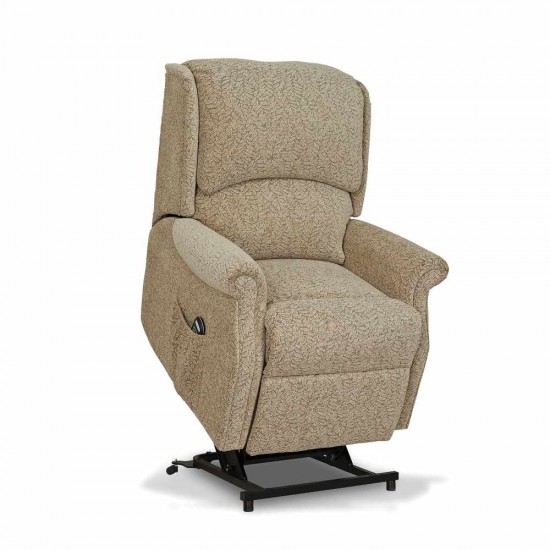 Regent Single Motor Riser Recliner Chair Zero VAT - PETITE - 5 Year Guardsman Furniture Protection Included For Free!