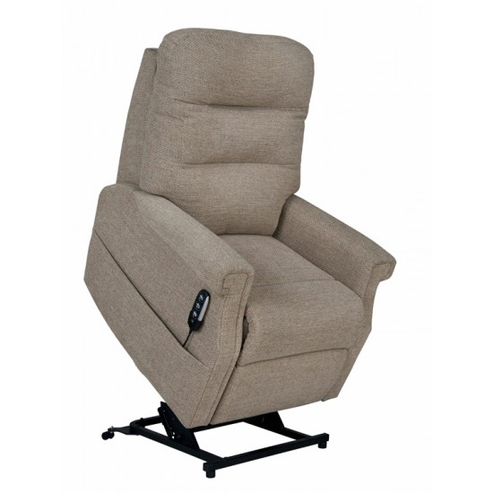 Sandhurst Single Motor Riser Recliner Chair Zero VAT - STANDARD - 5 Year Guardsman Furniture Protection Included For Free!