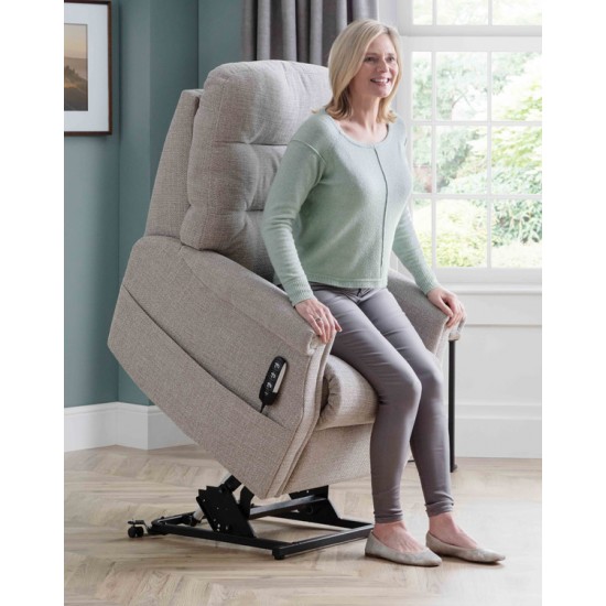 Sandhurst Dual Motor Riser Recliner Chair Zero VAT - PETITE - 5 Year Guardsman Furniture Protection Included For Free!