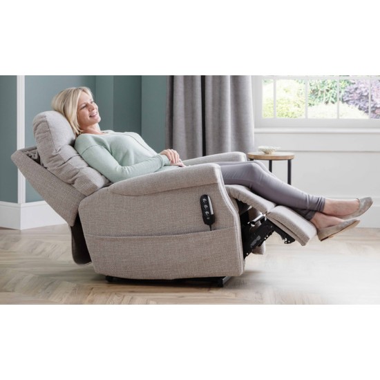 Sandhurst Dual Motor Riser Recliner Chair Zero VAT - STANDARD - 5 Year Guardsman Furniture Protection Included For Free!